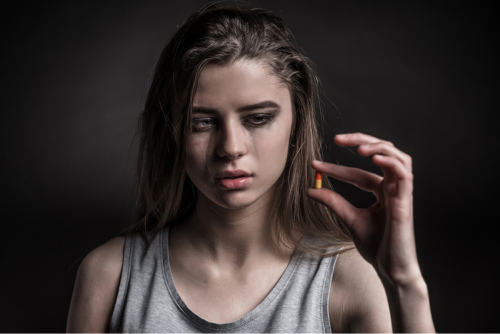 Девушка с зависимостью